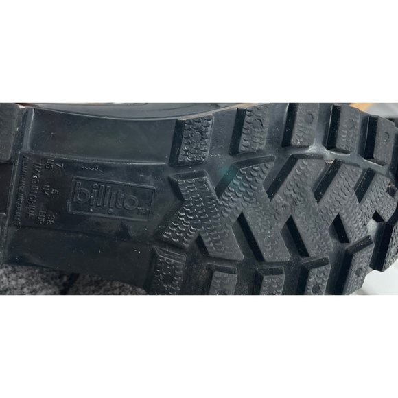 Billito Women's Size 7 Black Mid-Calf Rubber Waterproof Rain Boots - Picture 7 of 7